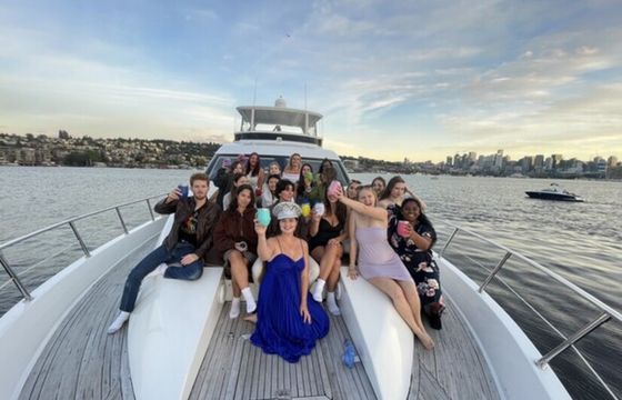 Luxury 67' yacht Seattle World Cup San Juans Sailgate 13 pax