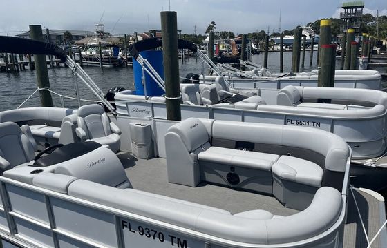 Crab Island 2024 Bentley Luxury Pontoon Boat, with 115HP motor!