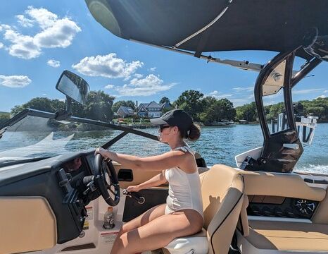 2023 Moomba Craz – Pro Wakeboat on Lake Wylie