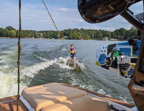 2023 Moomba Craz – Pro Wakeboat on Lake Wylie