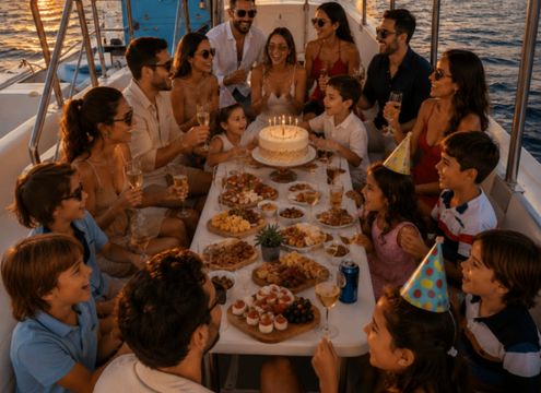 Cruise Newport Harbor Aboard the Beautiful Bahia Boat