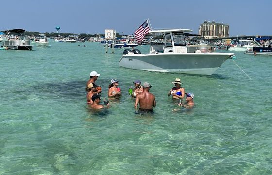 30A Private Charter - Crab Island, Sunset & Dolphin Cruises