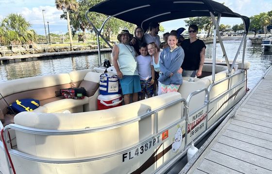 11-Passenger Pontoon – Dolphin Sightings in Daytona Beach