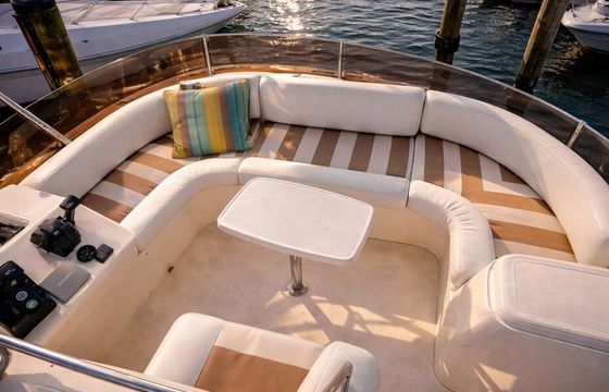 50’ Viking Princess – American Flag Wrapped Mega Yacht Charter