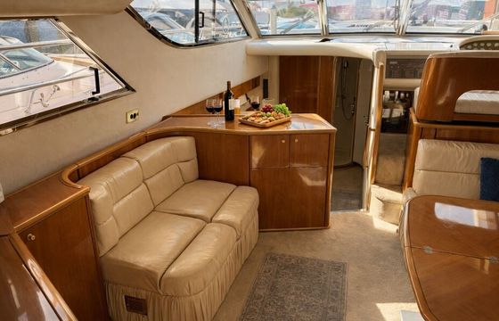 50’ Viking Princess – American Flag Wrapped Mega Yacht Charter
