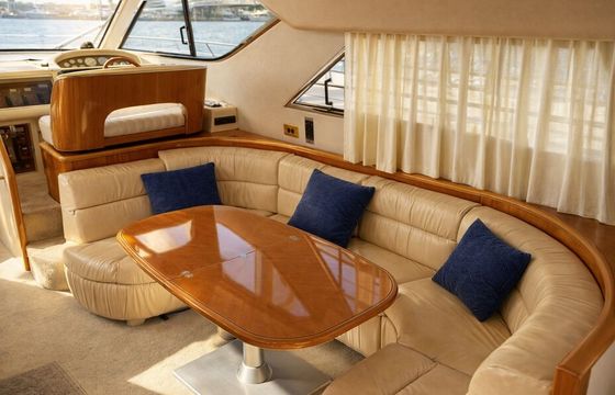 50’ Viking Princess – American Flag Wrapped Mega Yacht Charter