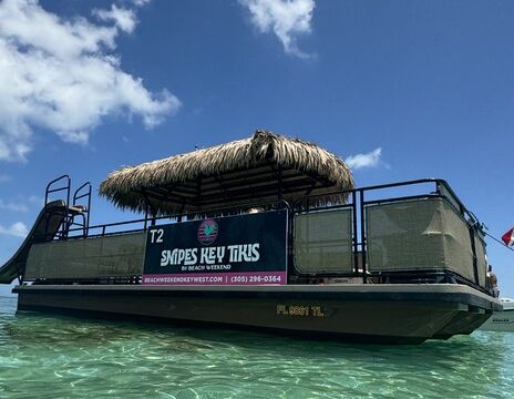 Tiki Party Boat with Slide