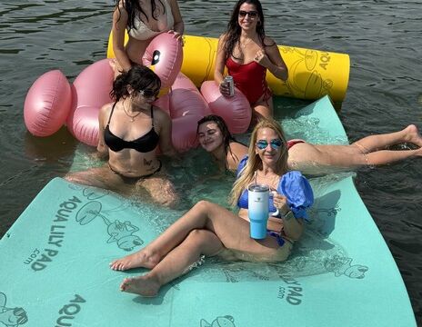 Double Decker Pontoon With Slide – Lake Austin