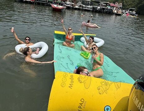 Double Decker Pontoon With Slide – Lake Austin