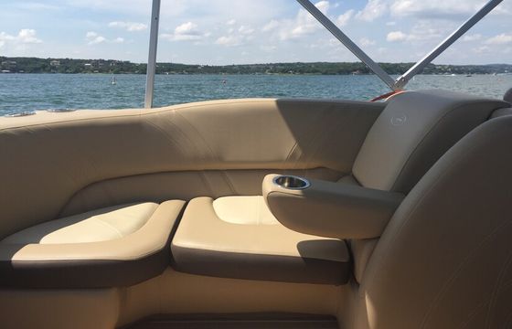 Experience all the fun of  Lake LBJ on this Tri-Toon