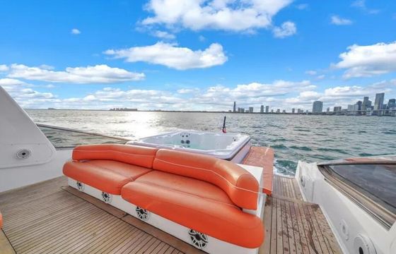 FREE HOUR // Luxury  85FT Baia Panther with JACUZZI