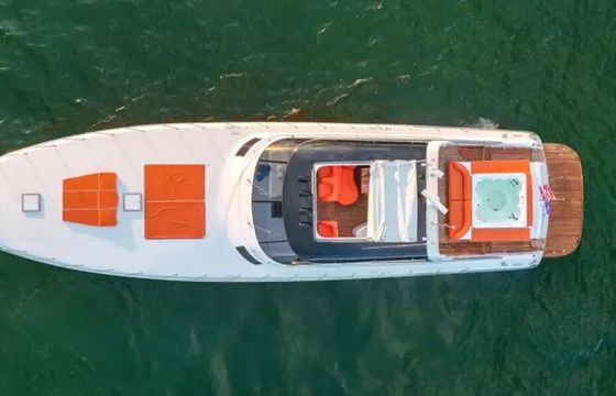 FREE HOUR // Luxury  85FT Baia Panther with JACUZZI