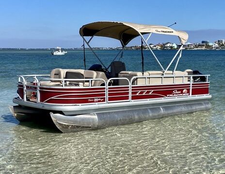 2020 Suntracker Luxury Pontoon in Orange Beach, AL!