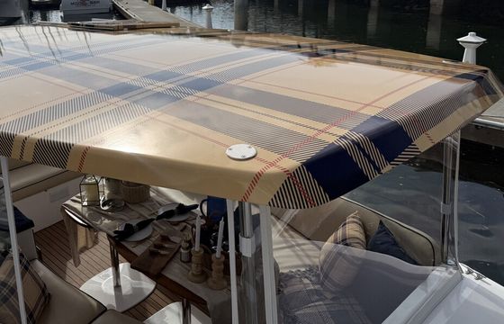Port & Proper's Luxury Captained Duffy w/ Fire Pit &Styled Tablescape