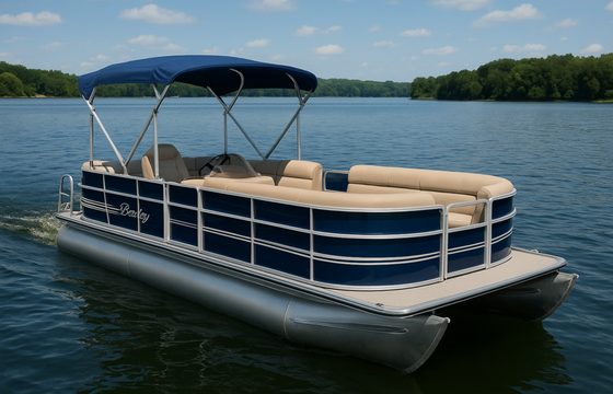 2023 Bentley Pontoon | Lake Tobesofkee Rental | Marina Wet Slip