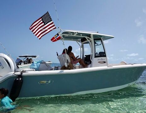 Premium 2024 Sea Hunt 25ft – Tampa Bay Adventures, Islands &amp; Sandbars