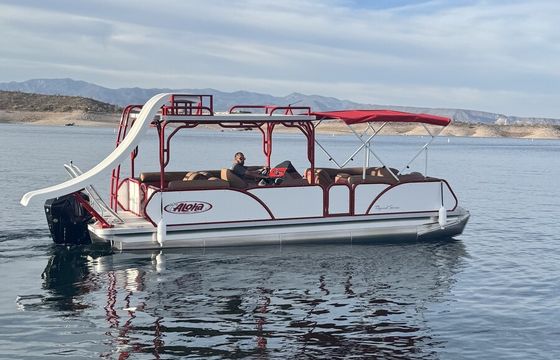 Lake Pleasant 26’ Aloha Tritoon, Tubing, Cruising, 14 guests
