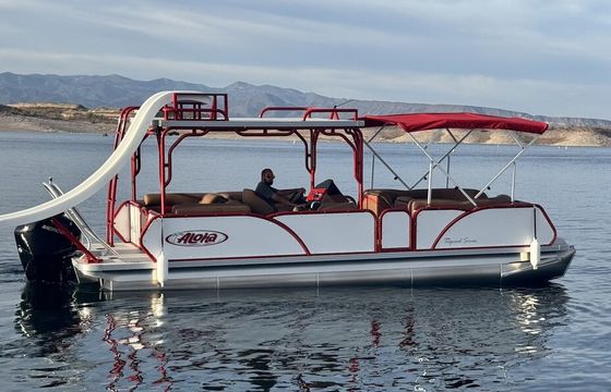 Lake Pleasant 26’ Aloha Tritoon, Tubing, Cruising, 14 guests