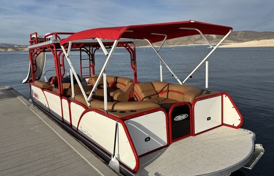 Lake Pleasant 26’ Aloha Tritoon, Tubing, Cruising, 14 guests