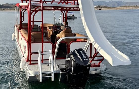 Lake Pleasant 26’ Aloha Tritoon, Tubing, Cruising, 14 guests