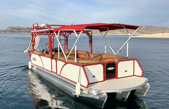 Lake Pleasant 26’ Aloha Tritoon, Tubing, Cruising, 14 guests