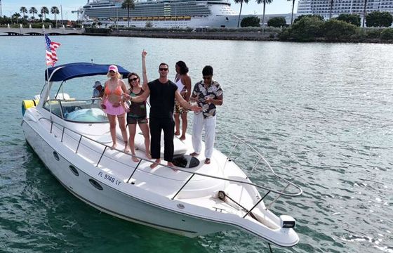 Enjoy "IBIZA" 37ft Monterey Yacht | Experience Miami: Big Discounts Av
