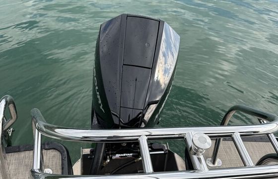 Norris lake Tritoon with 200hp engine