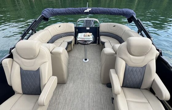 Norris lake Tritoon with 200hp engine