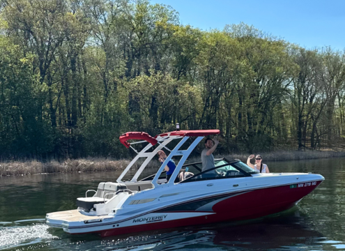 New Monterey M4 24 Ft Lake Minnetonka ~Ski/Tube/Wake-board