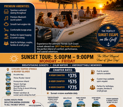 Relax and Unwind on Your Gamefish Experience