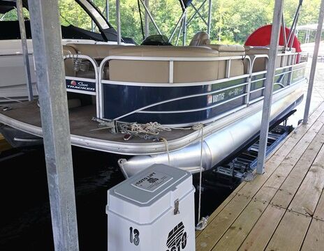 2019 Sun Tracker Sportfish 22DLX PONTOON on LAKE ANNA, BUMPASS VA