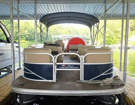 2019 Sun Tracker Sportfish 22DLX PONTOON on LAKE ANNA, BUMPASS VA
