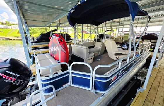 2019 Sun Tracker Sportfish 22DLX PONTOON on LAKE ANNA, BUMPASS VA