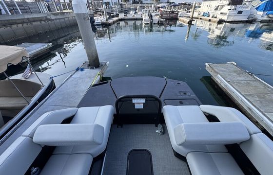 24' Premium Pontoon Boat for 11 Guests with Fish Finder