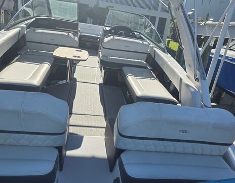 30 ft regal twin 250's bow rider easily fits up to 10 people