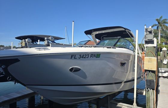 30 ft regal twin 250's bow rider easily fits up to 10 people