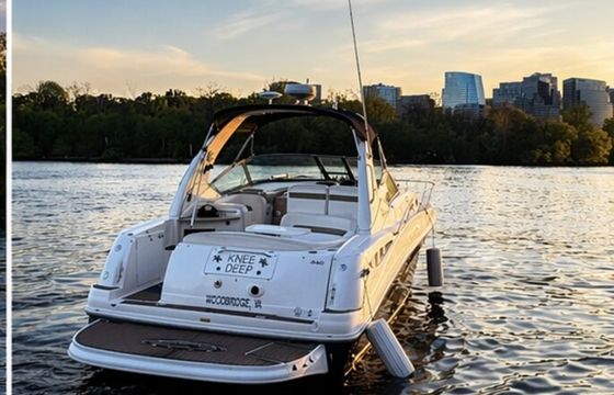 Dc Private Sea Ray Sundancer Yatch for Celebrations &amp; Dunset Cruisers