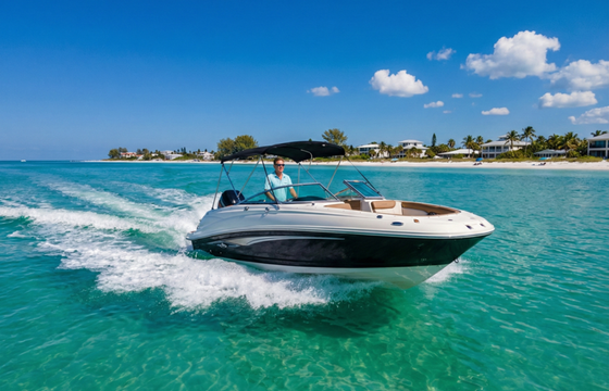 24 ft. Sea Ray Bowrider - Gliding through the Bay in style!