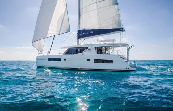 45' Luxury Catamaran: Modern, ultra-stable, and spacious