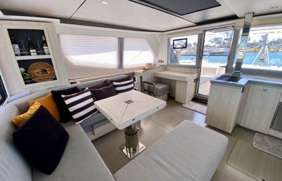 45' Luxury Catamaran: Modern, ultra-stable, and spacious
