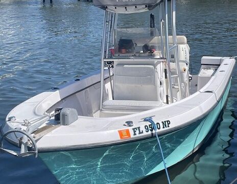 20' Center Console with Captain for Cruising, Fishing or Sunset Tours