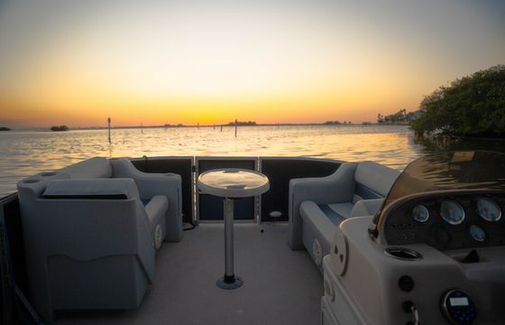 Sylvan 20ft Pontoon ready to cruise - 9 pax