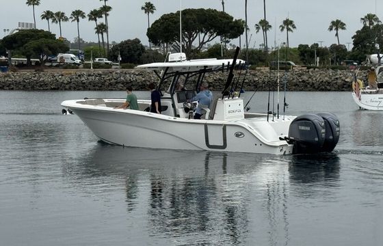 "Fishing in the back- Family in the front" 600HP center console!!