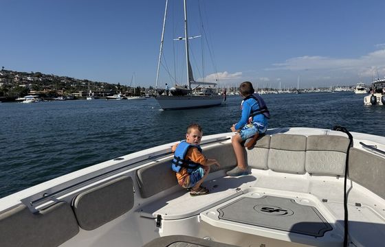 "Fishing in the back- Family in the front" 600HP center console!!