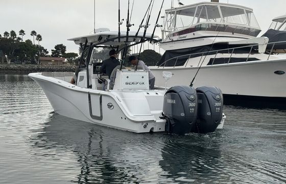 "Fishing in the back- Family in the front" 600HP center console!!