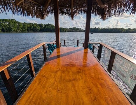 Cruise • Chill • Celebrate on a 20ft Tiki Adventure!