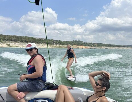 Wake Surf Charters in Lake Travis!