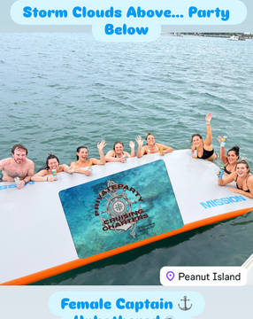 26ft Saltwater Pontoon Party and Relaxation Charter – Riviera Beach