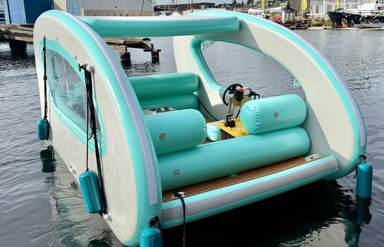 Cruise Lake Union - 15ft Electric Inflatable Boat No Experience Needed
