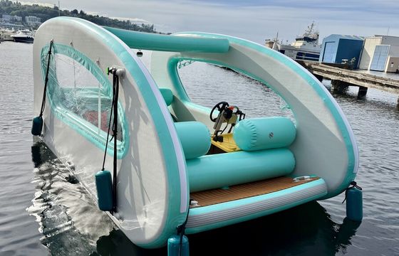 Cruise Lake Union - 15ft Electric Inflatable Boat No Experience Needed